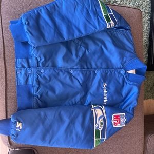 Authentic Vintage Satin Seahawks jacket